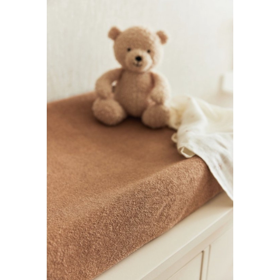 Jollein Aankleedkussenhoes Badstof 50x70cm - Biscuit - 2