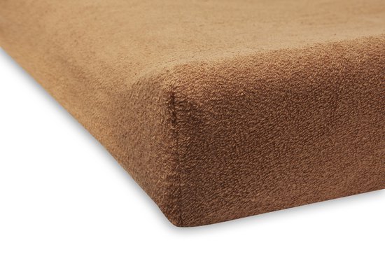 Aankleedkussenhoes Badstof 50x70cm - Caramel/Biscuit - afbeelding 3