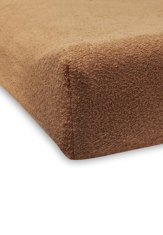 Aankleedkussenhoes Badstof 50x70cm - Caramel/Biscuit - afbeelding 6