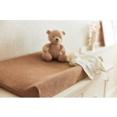 Jollein Aankleedkussenhoes Badstof 50x70cm - Ivory/Nouga