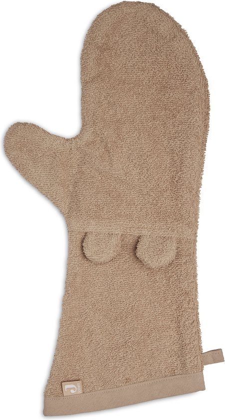 Baby Washand Badstof Ears - Biscuit