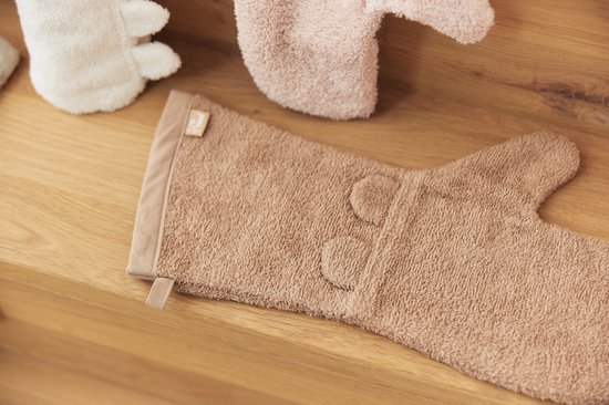Baby Washand Badstof Ears - Biscuit - afbeelding 3