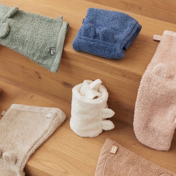 Jollein Baby Washand Badstof Ears - Biscuit