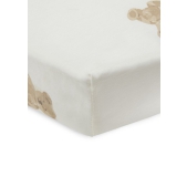 Jollein Baby Hoeslaken Jersey 40/50x80/90cm - Teddy Bear