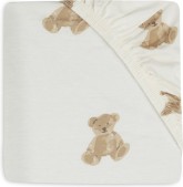 Jollein Baby Hoeslaken Jersey 60x120cm - Teddy Bear