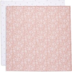 Jollein Hydrofiele Doek Small 70x70cm Paisley&Halo - Ros