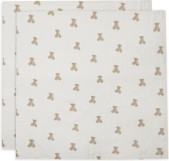 Jollein Hydrofiele Doek Large 115x115cm Teddy Bear- 2 St