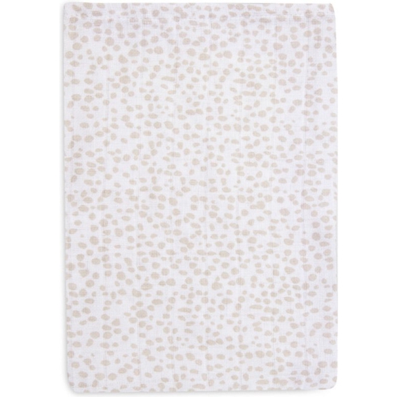 Jollein Baby Washandje Hydrofiel Dotted & Rabbit - Nouga