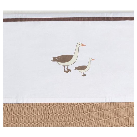 Jollein Baby Laken Ledikant 120x150cm - Goose