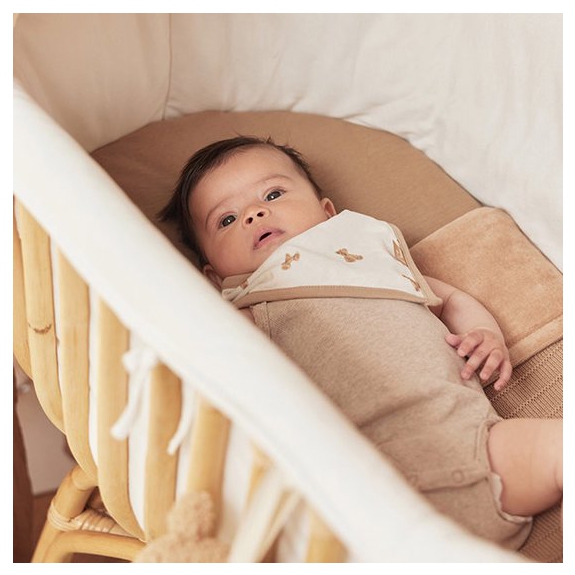 Jollein Slab Bandana Teddy Bear - 2 Stuks - GOTS