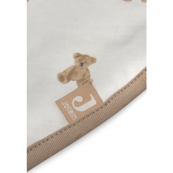 Jollein Slab Bandana Teddy Bear - 2 Stuks - GOTS