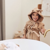 Jollein Badjas 3-4 jaar - Biscuit