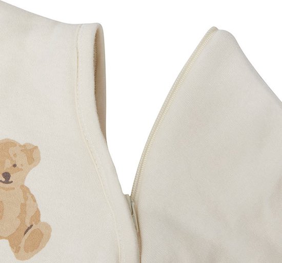 Slaapzak met Afritsbare Mouw 110cm - Teddy Bear - afbeelding 2