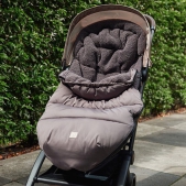 Jollein Voetenzak voor Buggy & Wandelwagen - Grey