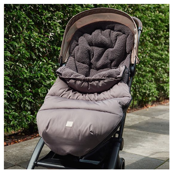 Jollein Voetenzak voor Buggy & Wandelwagen - Grey