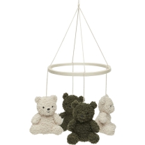 Jollein Baby Mobiel Teddy Bear - Leaf Green/Naturel
