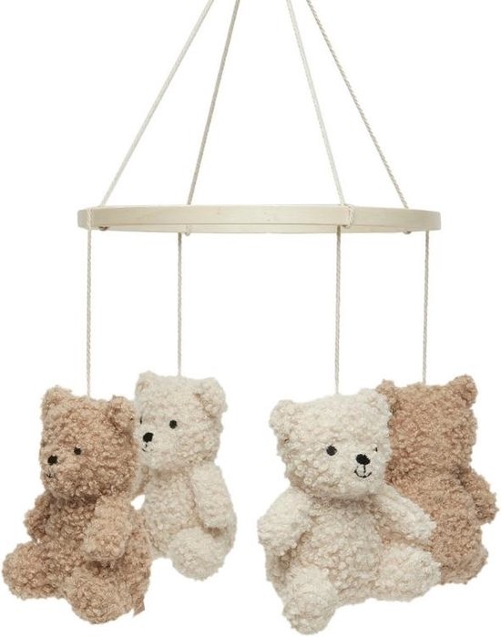 Baby Mobiel Teddy Bear - Naturel/Biscuit - afbeelding 4