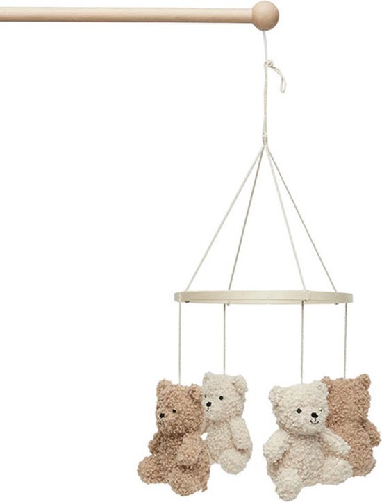 Baby Mobiel Teddy Bear - Naturel/Biscuit - afbeelding 6