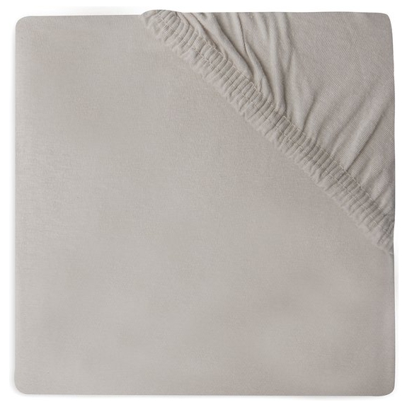 Jollein Hoeslaken Junior Jersey 70x140cm/75x150cm - Noug