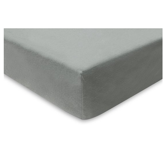 Jollein Baby Hoeslaken Jersey 70x140cm/75x150cm - Ash Gr