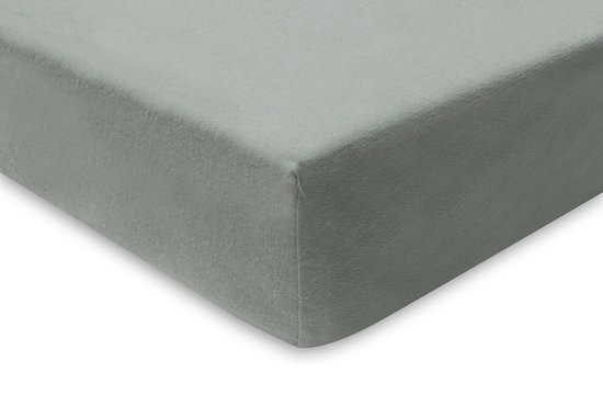 Hoeslaken Junior Jersey 70x140cm/75x150cm - Ash Green - afbeelding 2