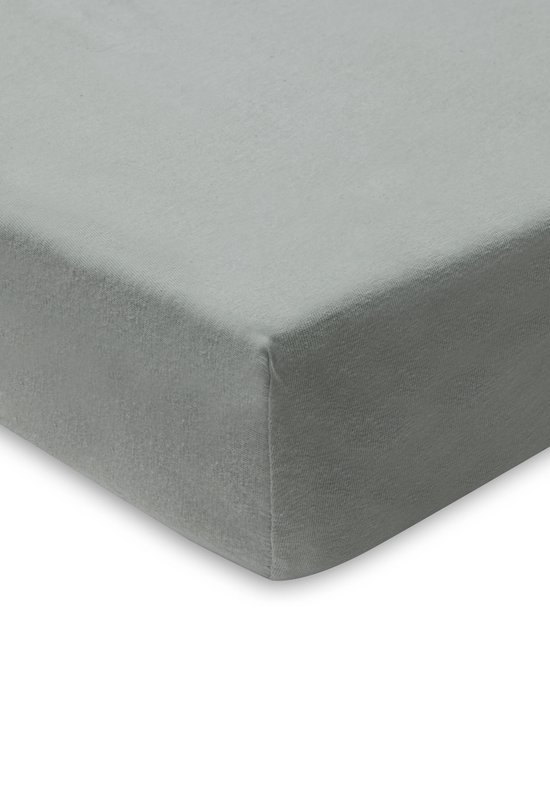Hoeslaken Junior Jersey 70x140cm/75x150cm - Ash Green - afbeelding 3