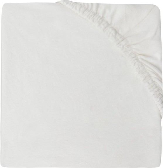 Jollein Baby Hoeslaken Jersey 70x140cm/75x150cm - Ivory