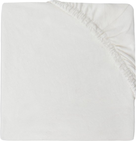 Hoeslaken Junior Jersey 70x140cm/75x150cm - Ivory - afbeelding 6
