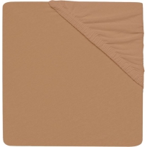 Jollein Baby Hoeslaken Jersey 75x95cm - Biscuit