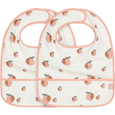 Jollein Slab Waterproof Peach - 2 Stuks