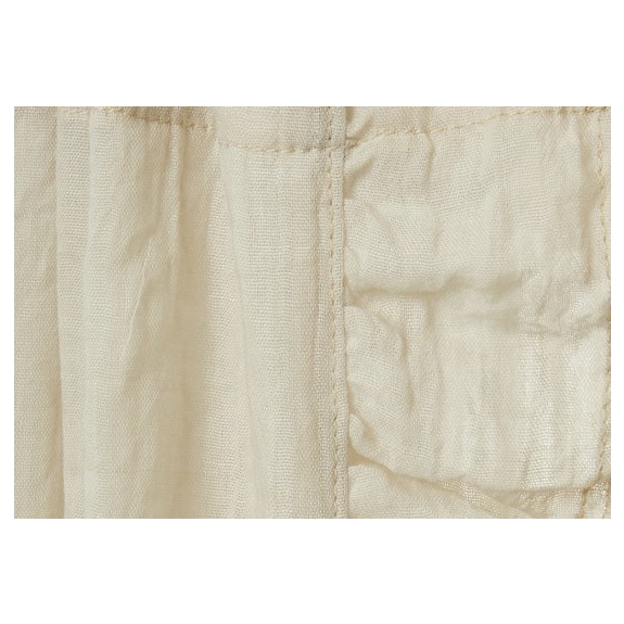 Jollein Baby Sluier Vintage Ruffle 155cm - Nougat