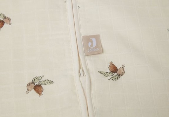 Jollein Baby Slaapzak Hydrofiel 90cm - Rosehip