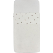 Jollein Baby Laken Wieg 75x100cm - Rosehip