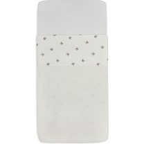 Jollein Baby Laken Wieg 75x100cm - Rosehip