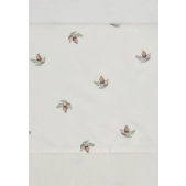 Jollein Baby Laken Wieg 75x100cm - Rosehip