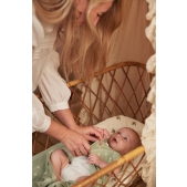 Jollein Baby Laken Wieg 75x100cm - Rosehip