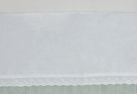 Wieglaken 75x100cm Lace - Ivory