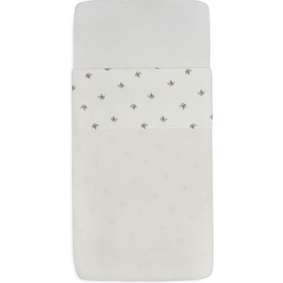 Jollein Baby Laken Ledikant 120x150cm - Rosehip