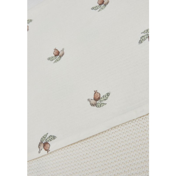 Jollein Baby Laken Ledikant 120x150cm - Rosehip
