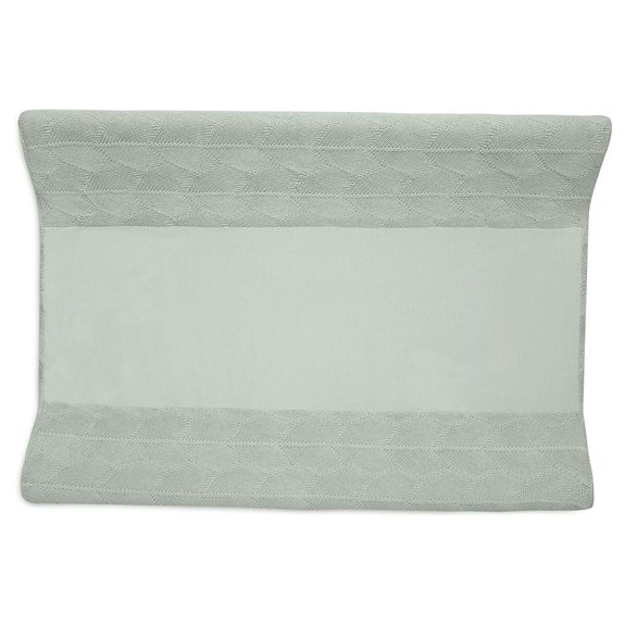 Jollein Aankleedkussenhoes 50x70cm Shell Knit - Sea Foam