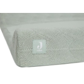 Jollein Aankleedkussenhoes 50x70cm Shell Knit - Sea Foam