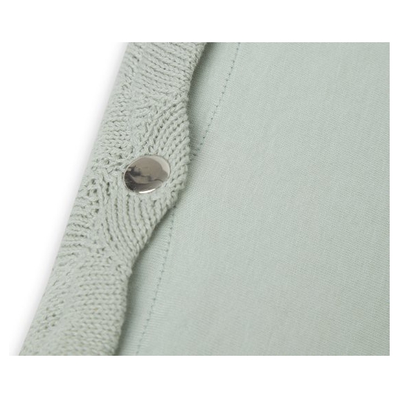 Jollein Aankleedkussenhoes 50x70cm Shell Knit - Sea Foam