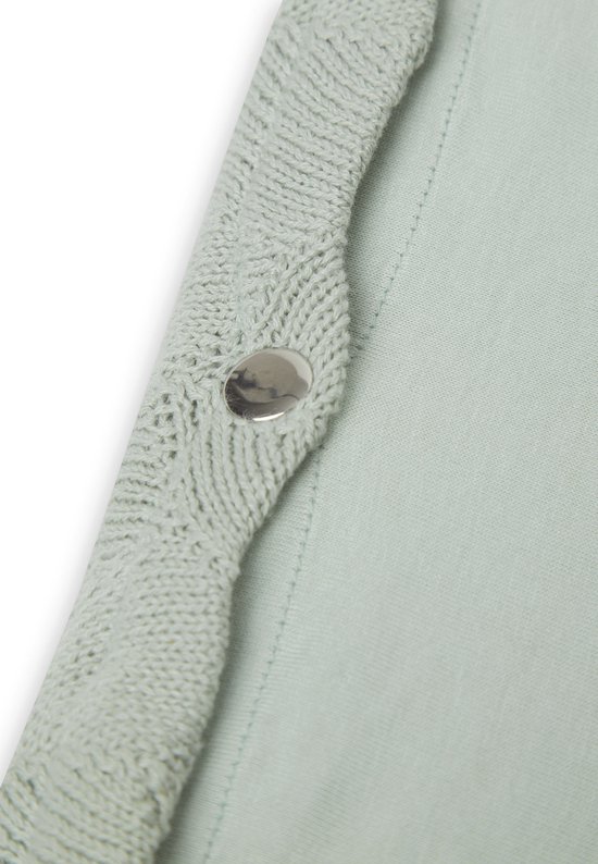 Aankleedkussenhoes 50x70cm Shell Knit - Sea Foam - afbeelding 3