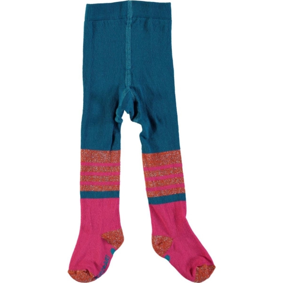 Kidz-Art Meisjes Maillot - petrol - Maat 80/86