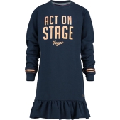 Vingino Jurk Palexy - Dark Blue - Maat 140