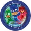 8 kartonnen bordjes PJMasks™ Pyjamahelden