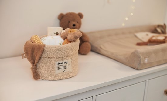 Commodemandje 14x18cm Boucle - Naturel - afbeelding 2