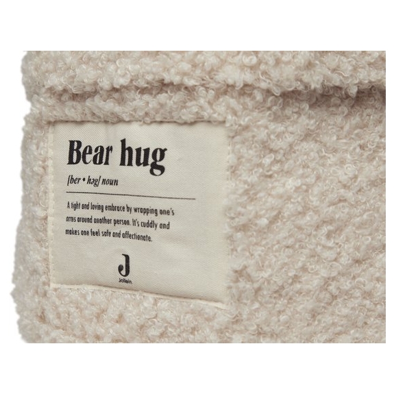 Jollein Commodemandje 14x18cm Boucle - Naturel