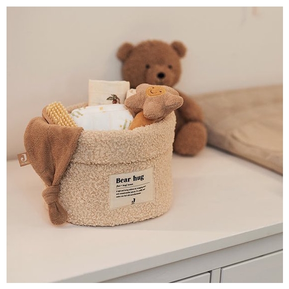 Jollein Commodemandje 14x18cm Boucle - Naturel