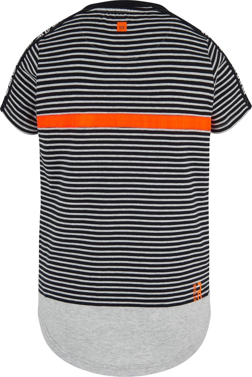 T-shirt - Light Grey Melange - Maat 146/152 - afbeelding 2